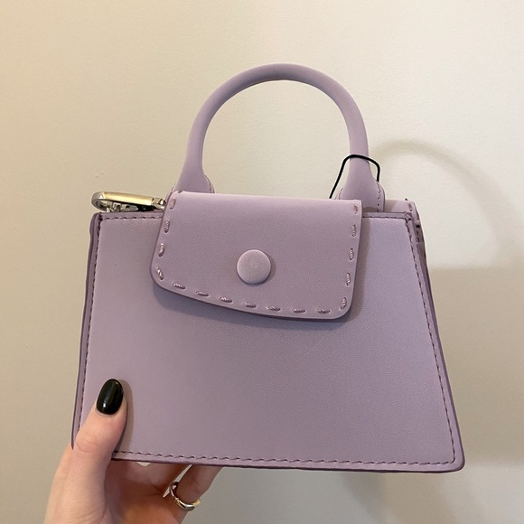 Zara Handbags - Zara Lilac Crossbody Bag